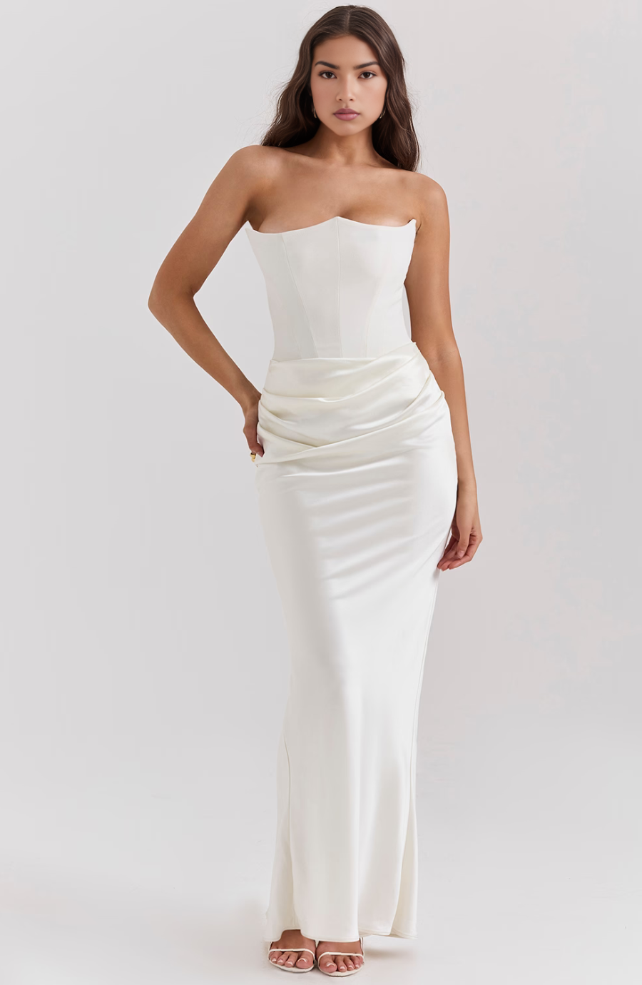 Mia | Women's Strapless Maxi Dress