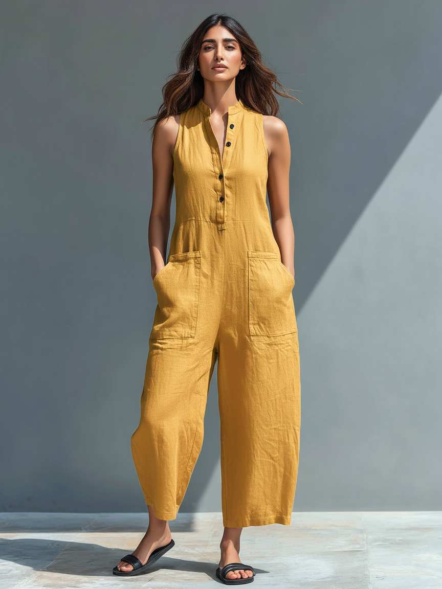 Lucinda | Women's Stylish Sleeveless Jumpsuit