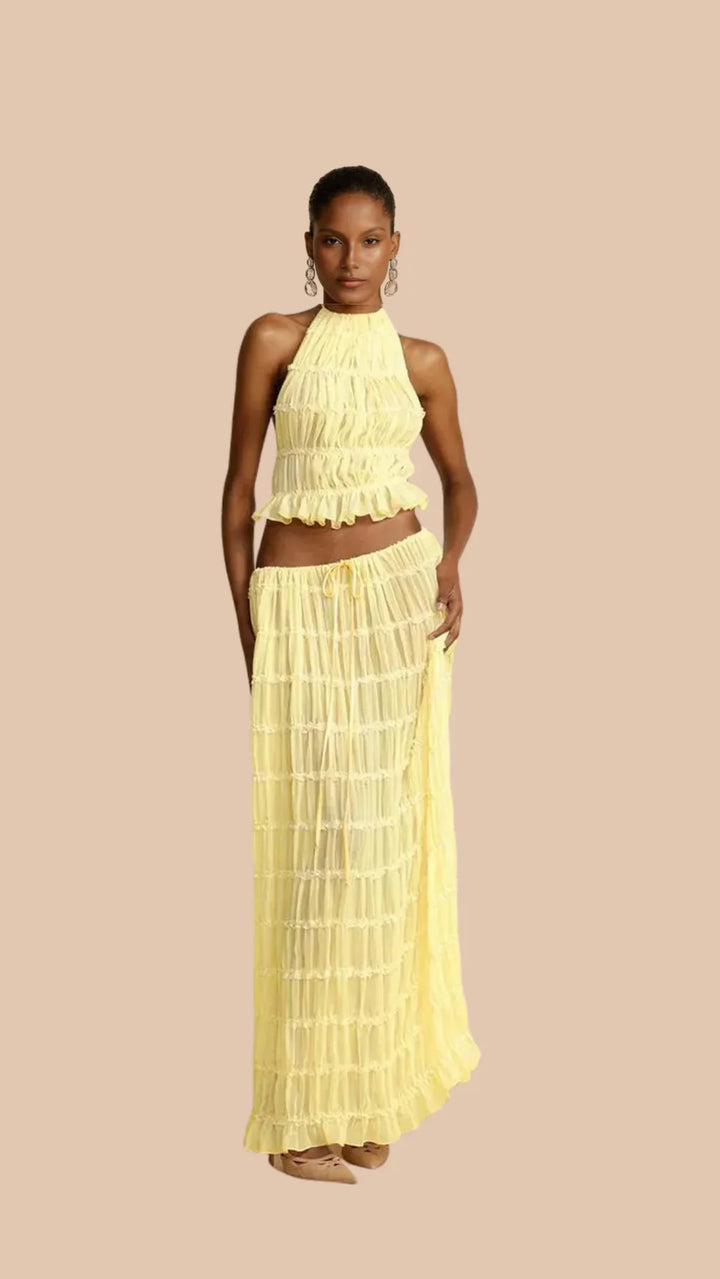 Cloe | Women's Two-Piece Set with Drawstring