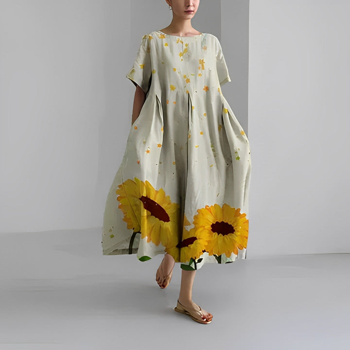 Amalia™ - Women's Beautiful Floral Dress