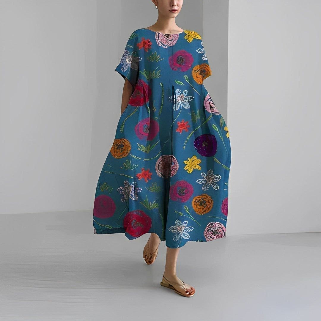 Amalia™ - Women's Beautiful Floral Dress