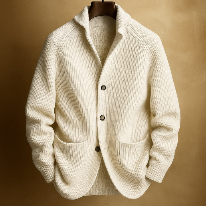 Silvoro | Men's Blend Cardigan with Pockets