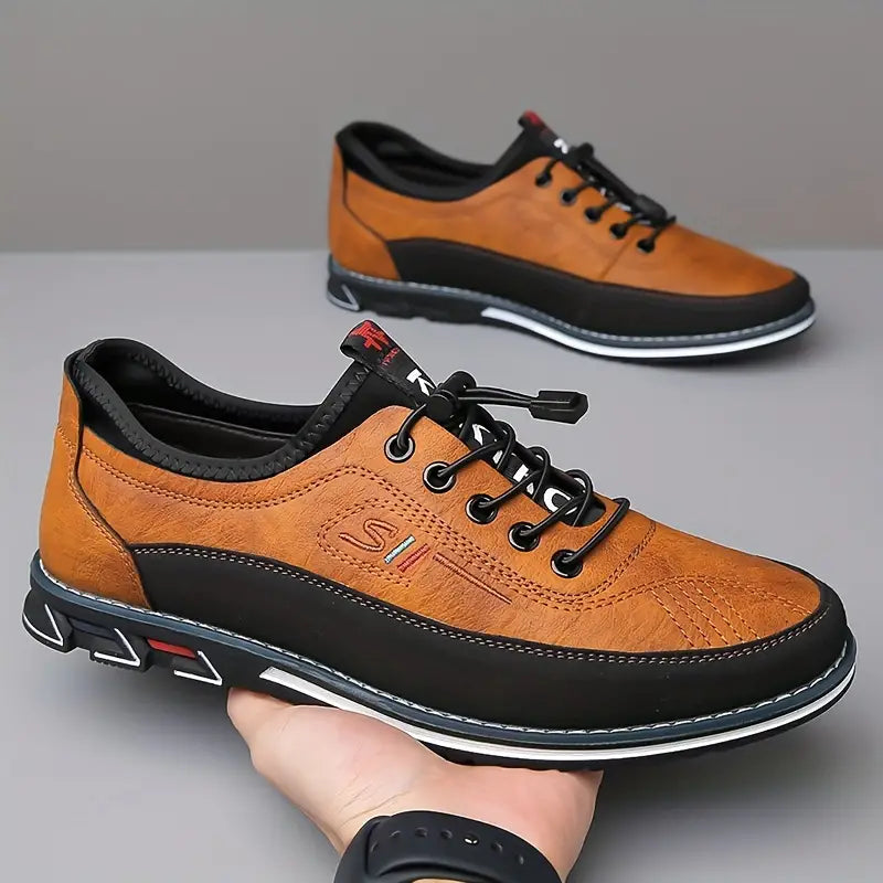 Max | Men's Cushioned Lace-Up Luxury Comfort Shoes