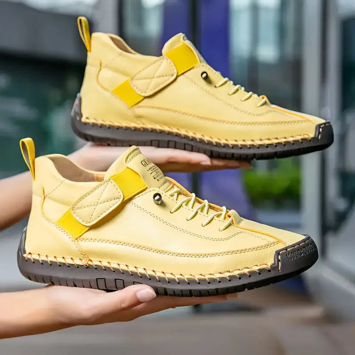 Mia | Women's Cushioned Lace-Up Comfort-Driven Ergonomic Footwear with Arch Support