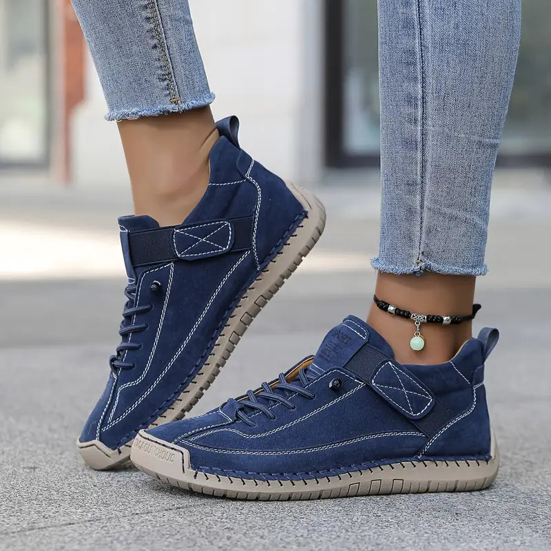 Mia | Women's Cushioned Lace-Up Comfort-Driven Ergonomic Footwear with Arch Support