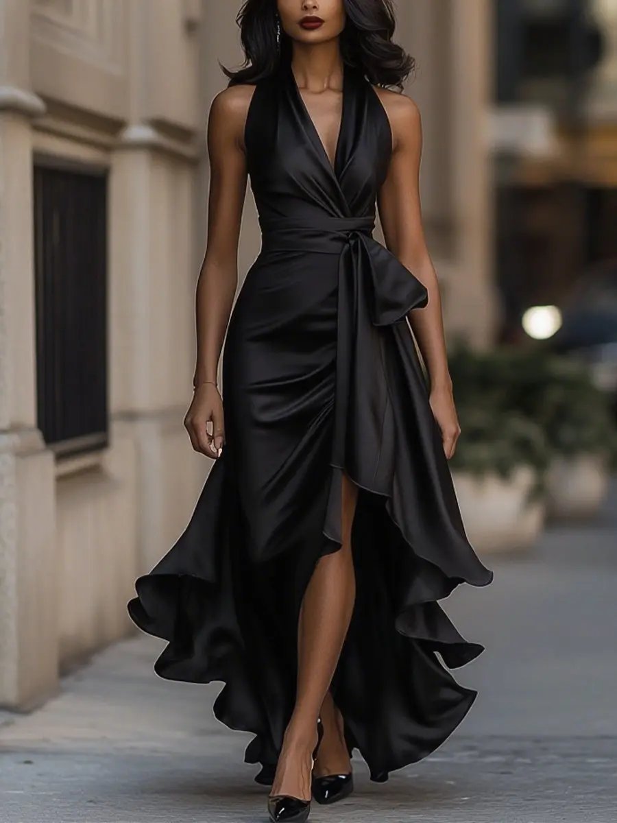 Nocturna - Classic Elegance Dress