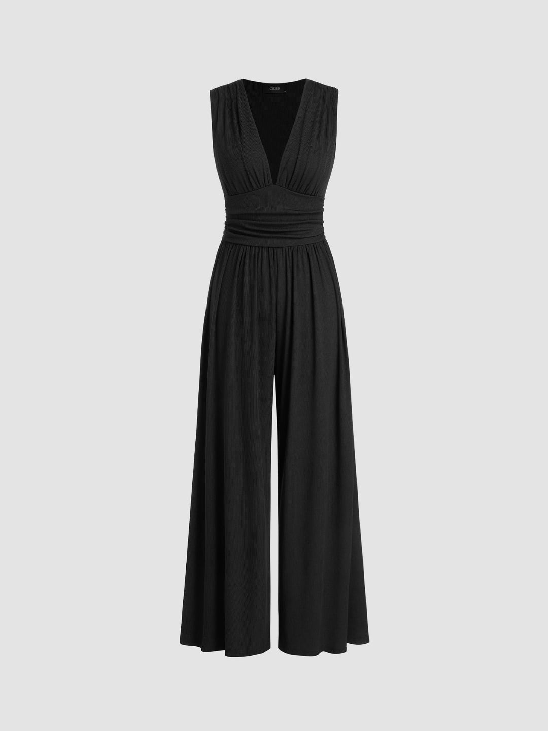 CHARITY – Stylish Sleeveless Wide-Leg Jumpsuit