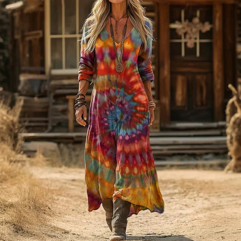 Bea | Vintage-Inspired Long Sleeve Casual Dress