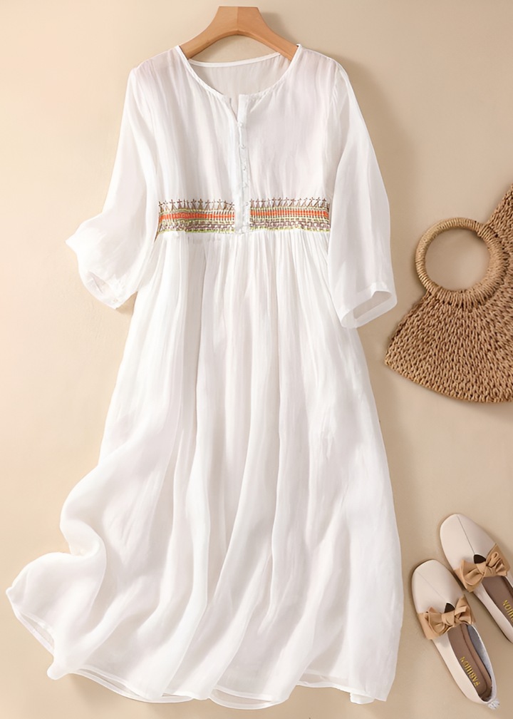 Lily™ - Embroidered Dress