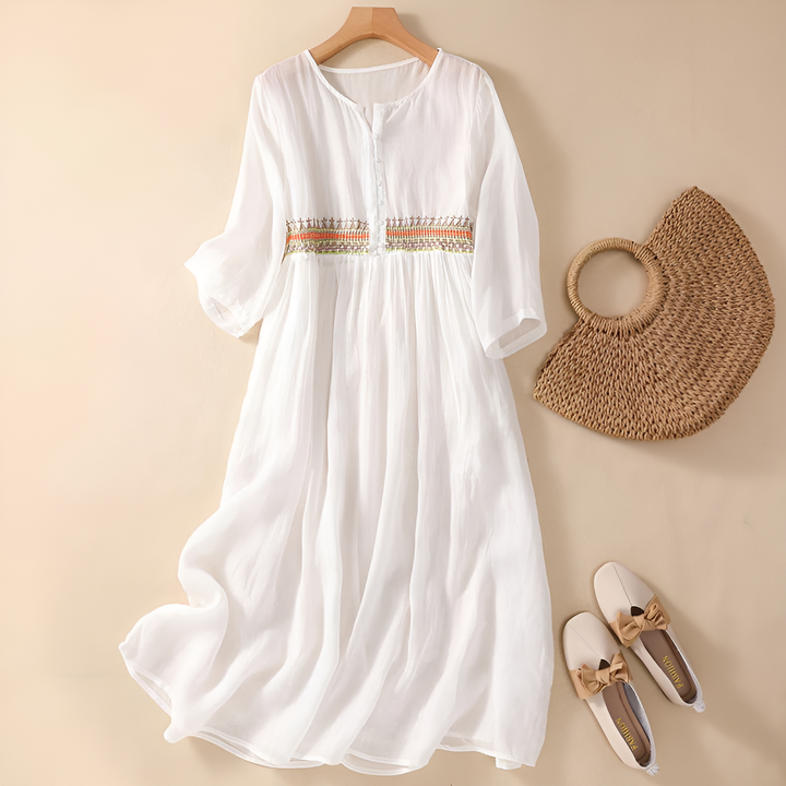 Lily™ - Embroidered Dress