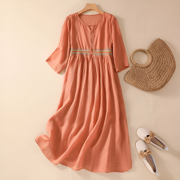 Lily™ - Embroidered Dress