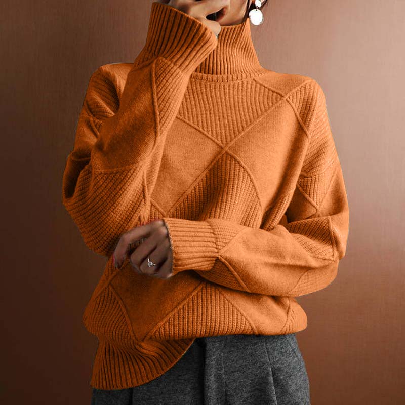 Charlotte – Stylish High-Neck Jumper