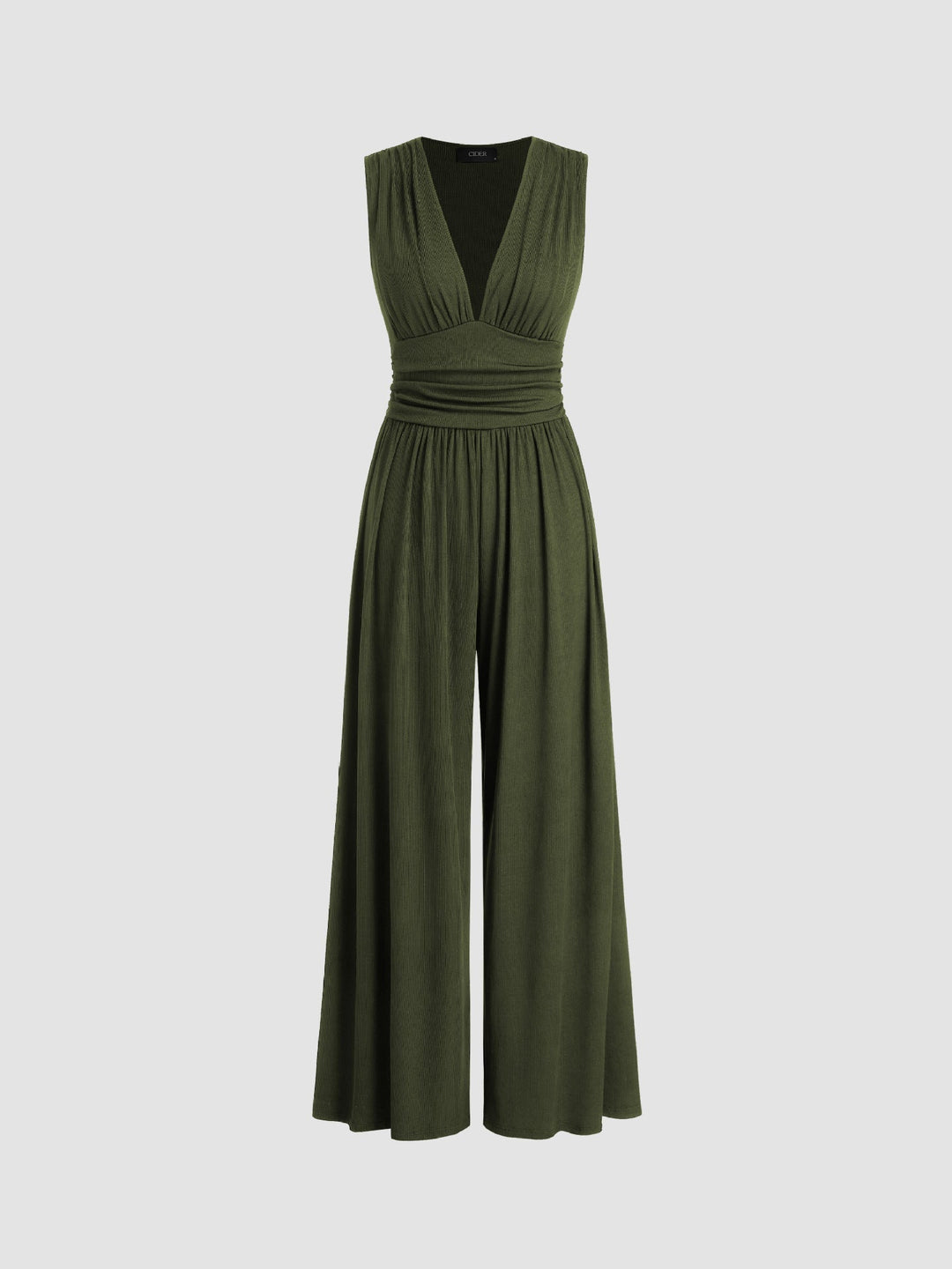 CHARITY – Stylish Sleeveless Wide-Leg Jumpsuit