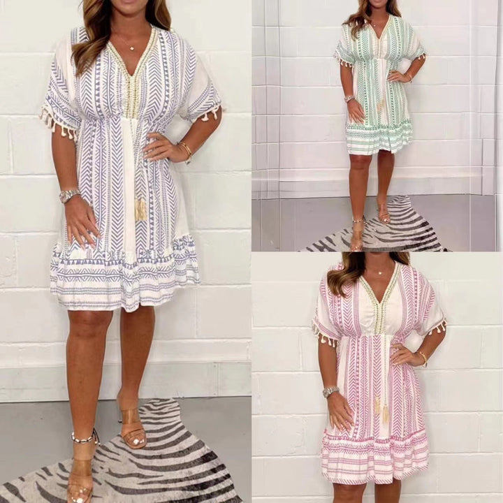 Gail™ - Vintage Bohemian Dress