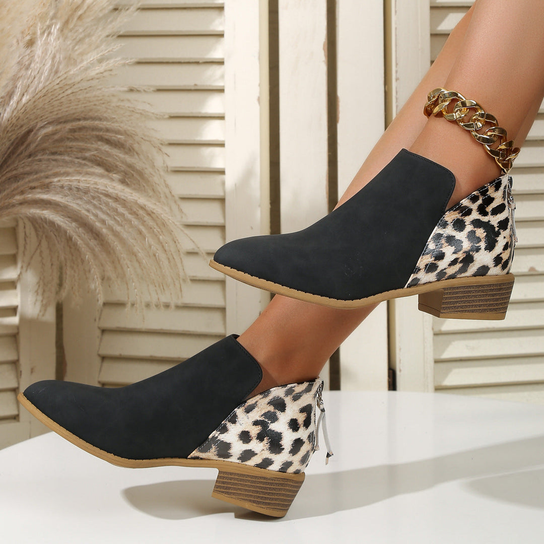 Paola | Animal Print Boots