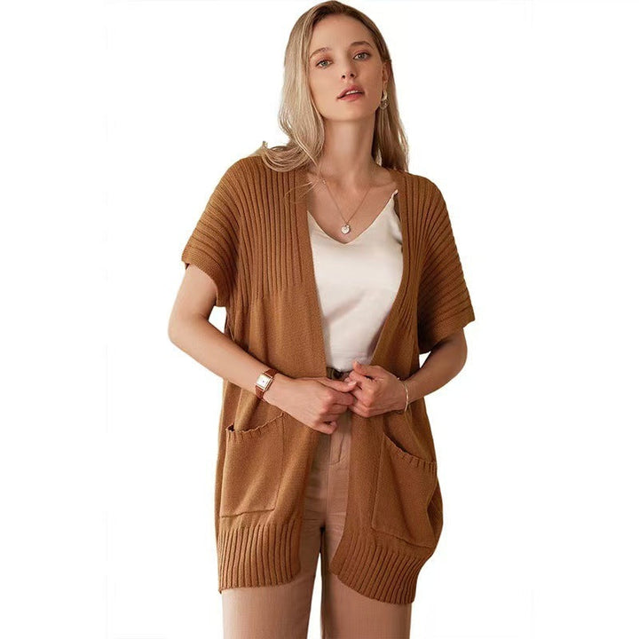 Cameron™ – Lightweight Open-Front Knit Cardigan