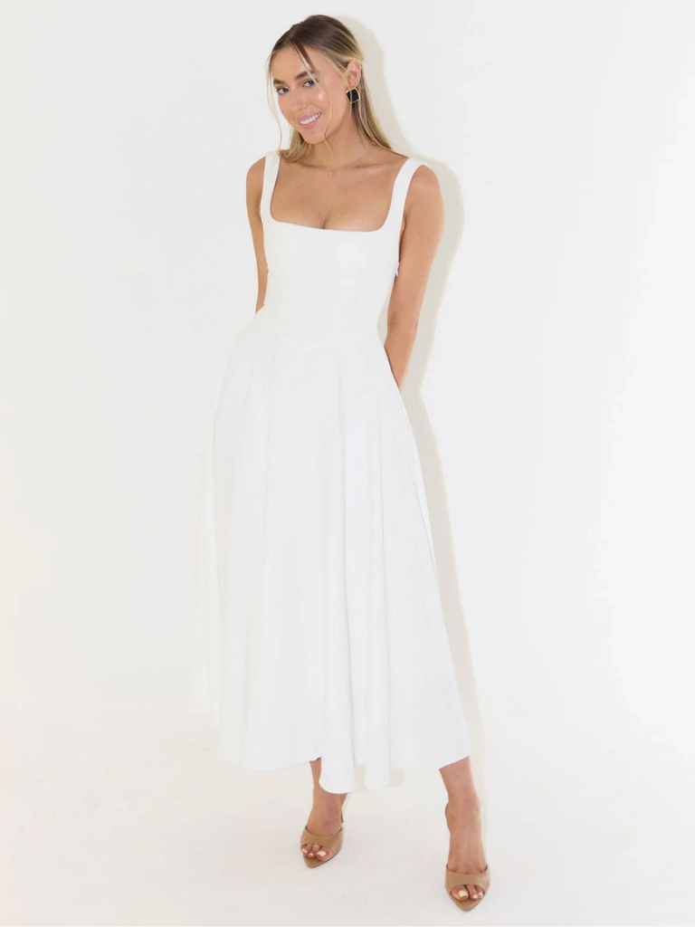 Scarlett™ - Classic Midi Dress