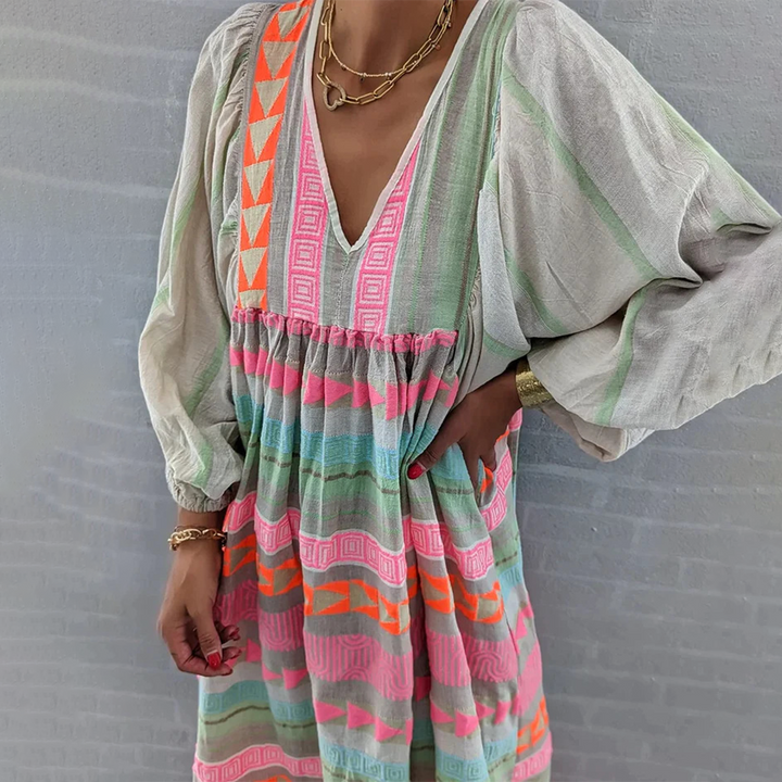 Jessenia | Women's Comfortable Boho Maxi Dress