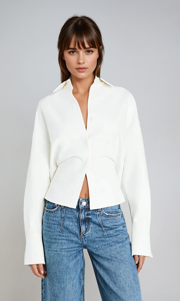 Women's Long Sleeve Button-Down Shirt