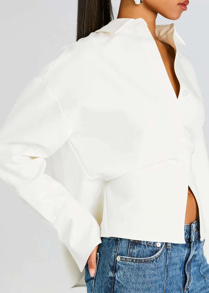 Women's Long Sleeve Button-Down Shirt