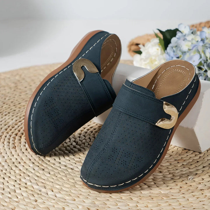 Caprielle™ Chic Shock-Absorbing Heeled Sandals
