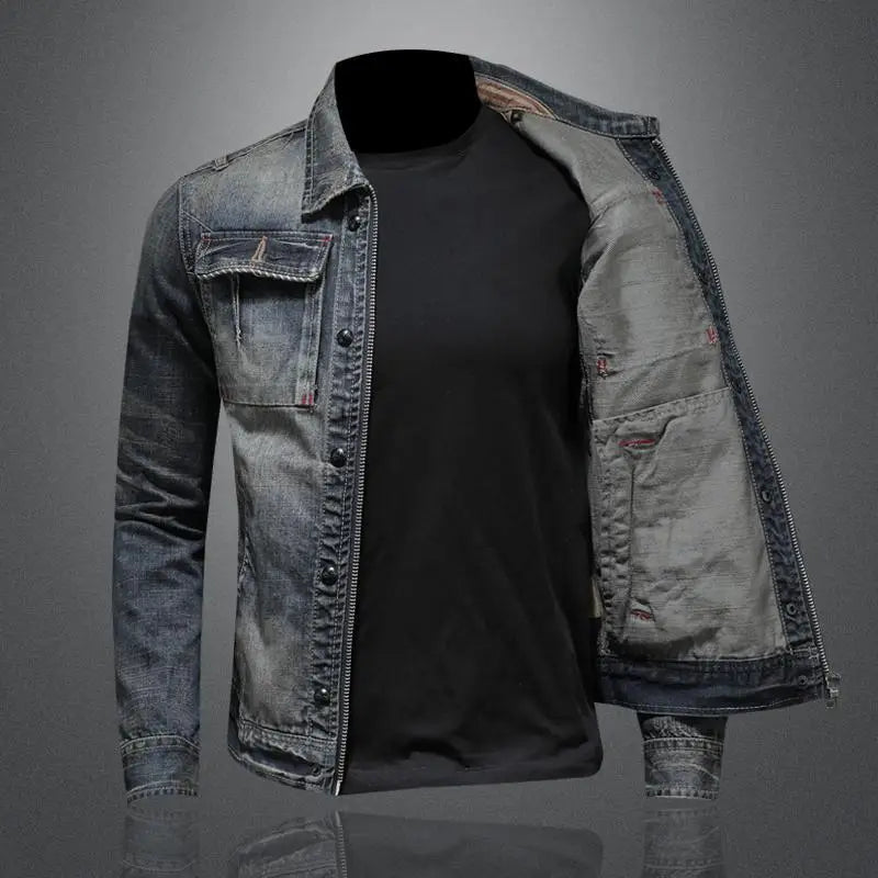 Manfred - Vintage-Inspired Denim Jacket