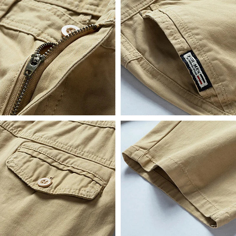 Sergio - Utility Belted Shorts