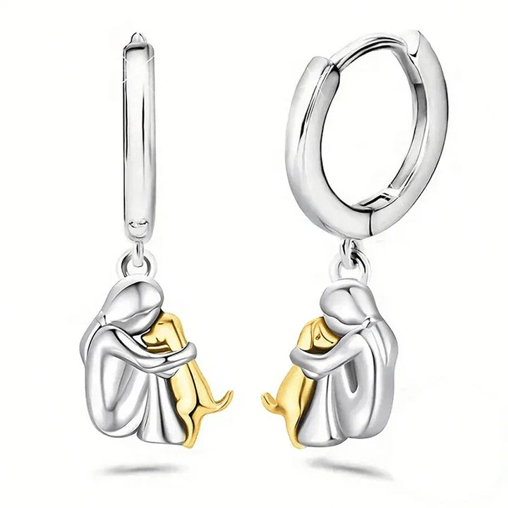 Cuddle Dog Earrings by Aura