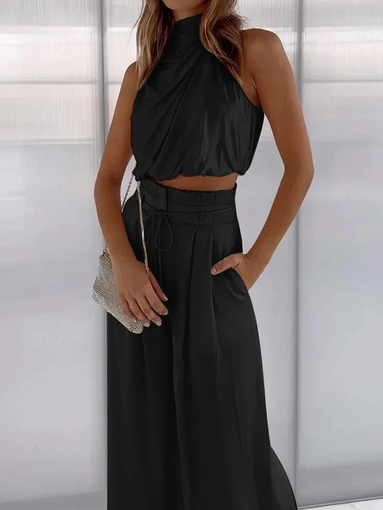 Jana™ - Satin Two-Piece Set