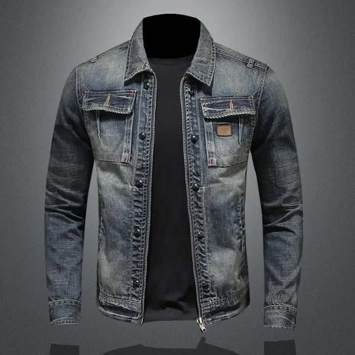 Manfred - Vintage-Inspired Denim Jacket