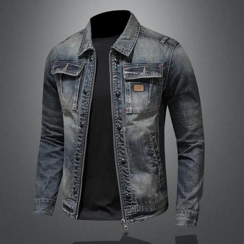 Francesco - Vintage-Inspired Denim Jacket
