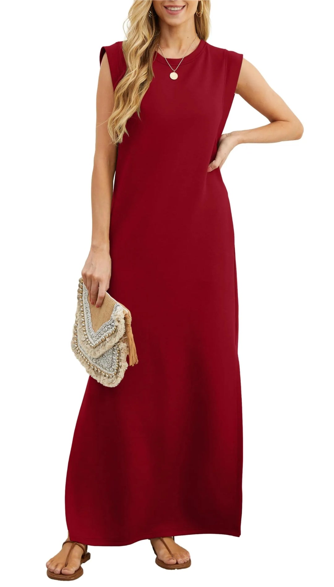 Denise™ - Casual Loose Split Wrinkle-Free Maxi Dress