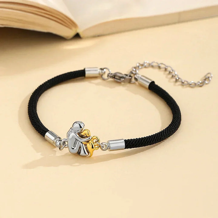 katy™ - Cord Bracelet Featuring Dog Icon