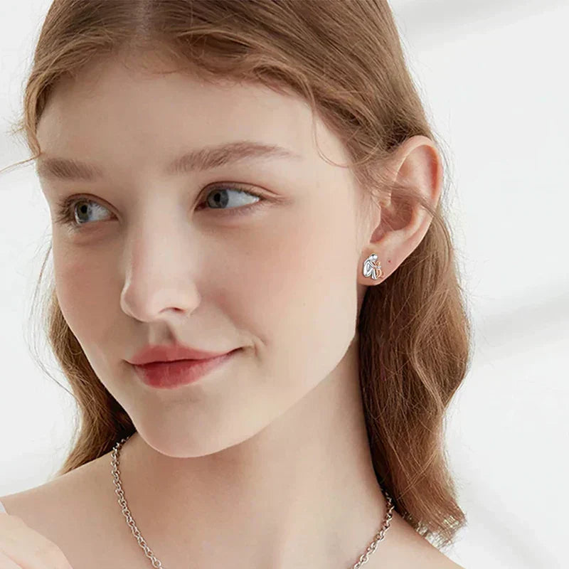Leila™ Cat-Inspired Charm Earrings