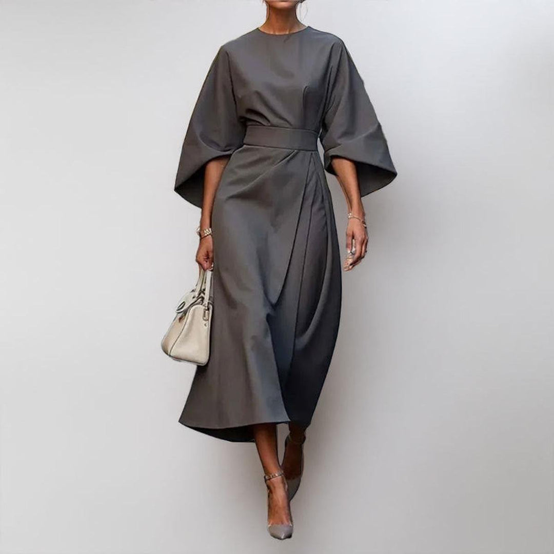 Katarzyna | Maxi Dress Featuring Elegant Kimono Sleeves