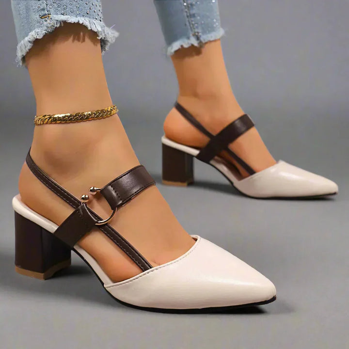 Ava | Women's Cushioned Pointed-Toe Orthopedic Heels