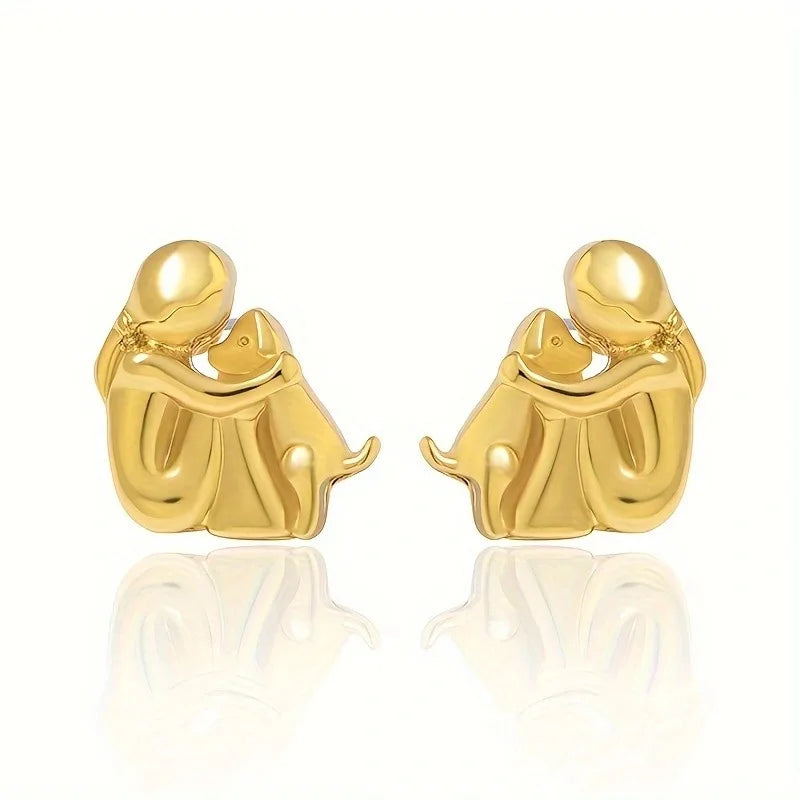 Lisa™ Dog-Themed Icon Earrings