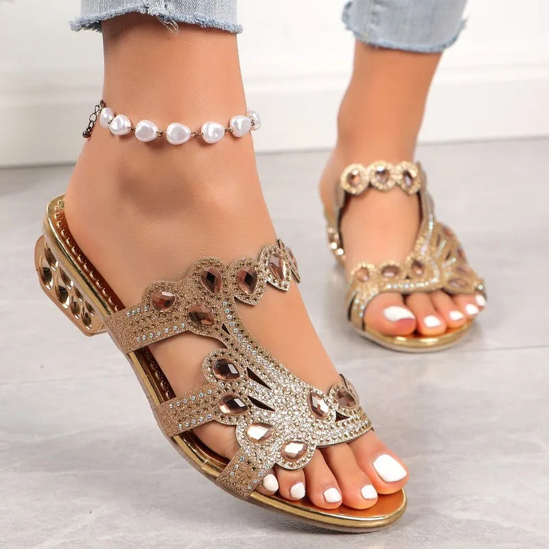 Linda™ | Chic Glam Sandals
