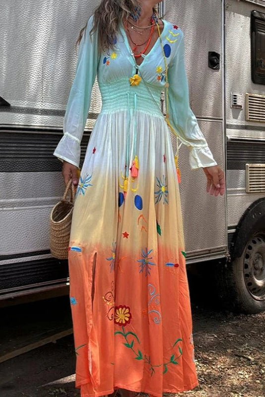 Demeter | Maxi Dress in Dusk Bloom