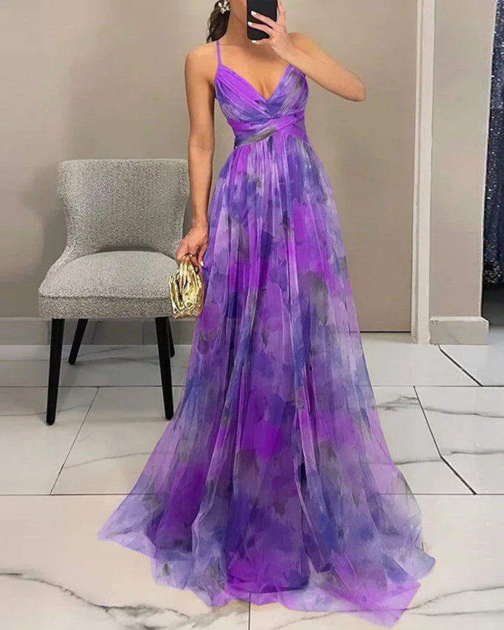 Giselle - Captivating Floral Maxi Dress