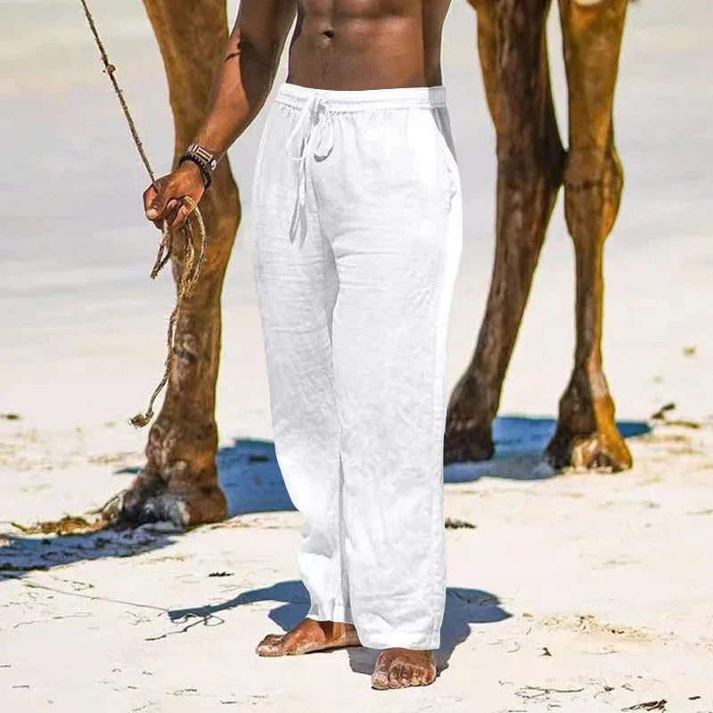 Jamal - Coastal Linen Pants