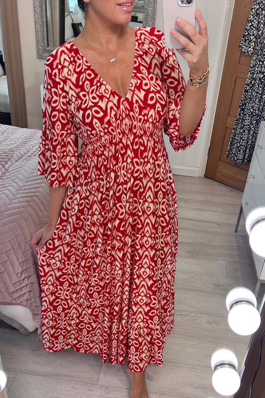 Bohemian Midi Dress by Selene