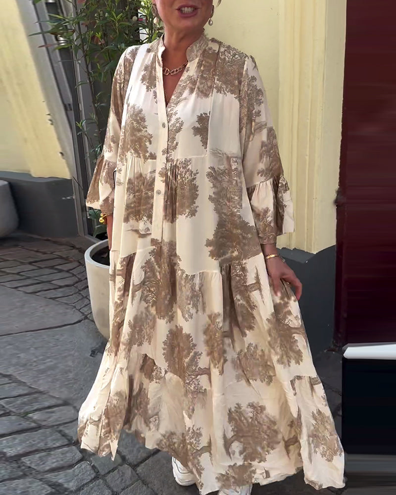 Diana™ - Comfy Patchwork Maxi Dress