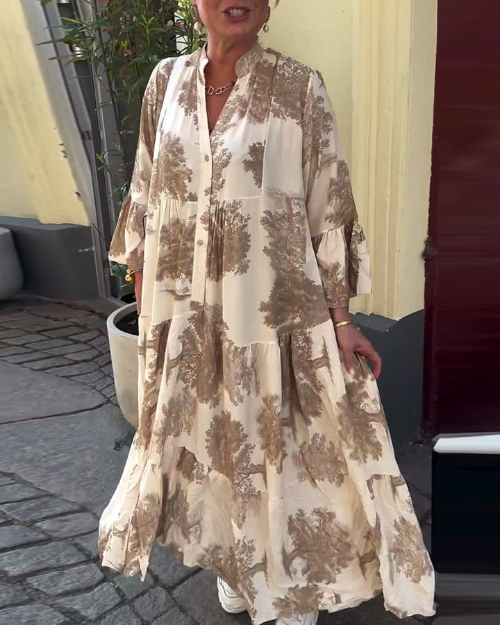 Diana™ - Comfy Patchwork Maxi Dress