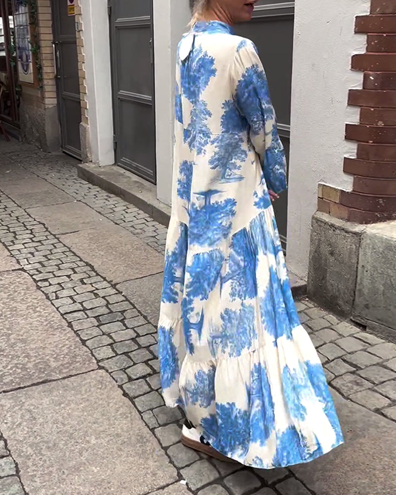 Diana™ - Comfy Patchwork Maxi Dress