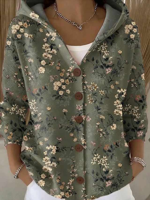 Cassidy | Cozy Artistic Long Cardigan