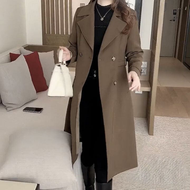 Olivia™ - Sophisticated Trench Coat