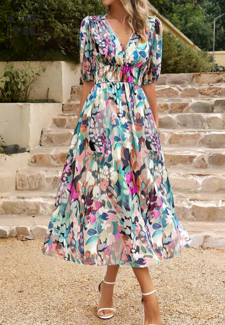 Danielle | Luxury Timeless Midi Dress (Almost Sold Out)