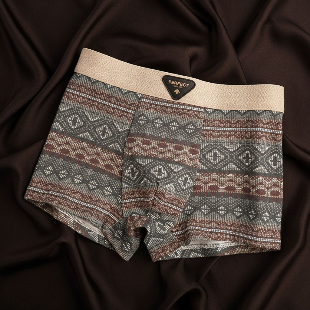 Retro-Style Porter Boxer Briefs