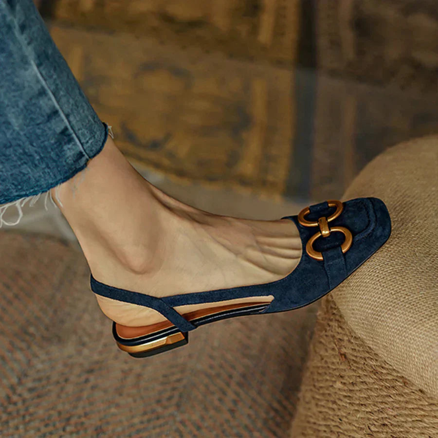 Brenna™ Orthopedic Leather Strappy Sandals